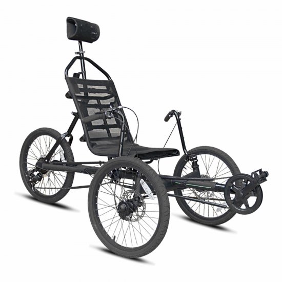 Kent 20\" Cavalier Recumbent 3-Wheel Bike / Trike, Black