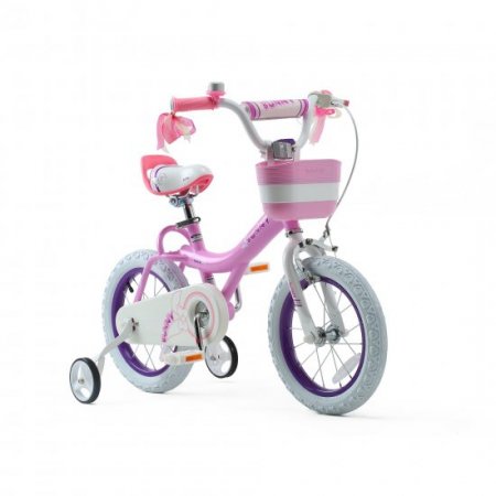 Royalbaby Bunny Girl's Bike Pink 12 In. Kid's bicycle