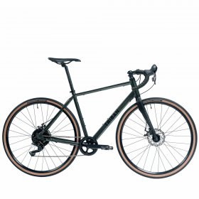 Decathlon Triban GRVL 120, Gravel Bicycle, 700c, Black, Large