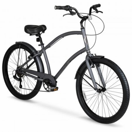 Hyper Bicycles Men's 26" Commuter Bike, Gray