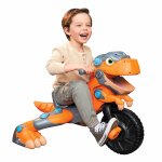 Little Tikes Chompin' Dino Trike, Toddler Tricycle with Realistic Dinosaur Sounds and Adjustable Seat- For Kids Girls Boys Ages 3-5 Years Old