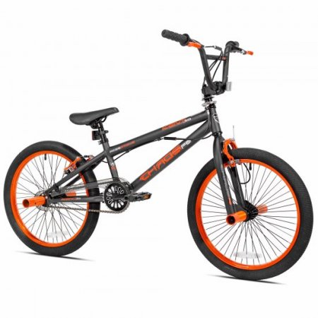 Kent 20" Chaos Boy's Bike, Matte Gray/Orange