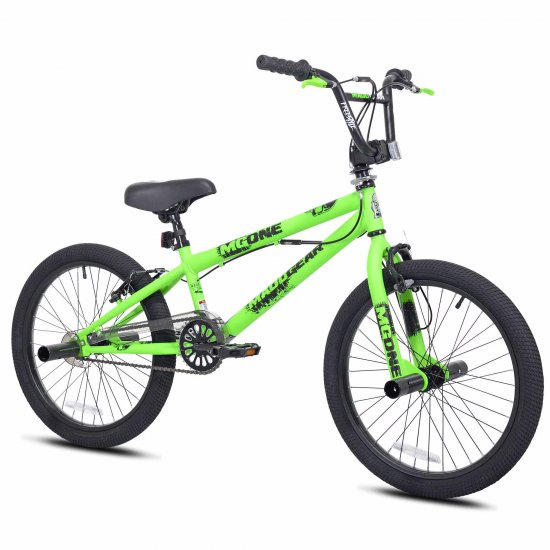 Madd Gear 20\" Freestyle BMX Boy\'s Bike, Green