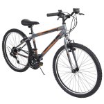 Huffy 64209 Granite 24 Inch Steel Hardtail Frame Boy's 15 Speed Mountain Bike