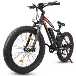 26-inch Wheel 500W 36V Electric Fat Tire Bicycle e-bike Beach Snow City Bike Road Bicycle Cruiser Style