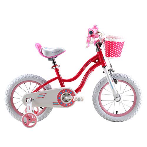 Royalbaby Stargirl Girl\'s Bike, 12 In. Wheels, Pink (Open Box)